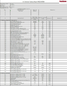 Rapport d'essai